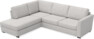 Friday - 2,5-sits soffa med divan vänster - Grå