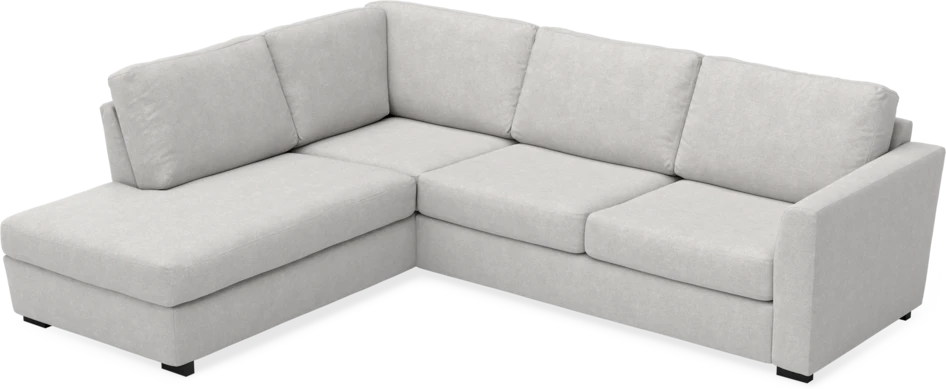 Friday - 2,5-sits soffa med divan vänster - Grå