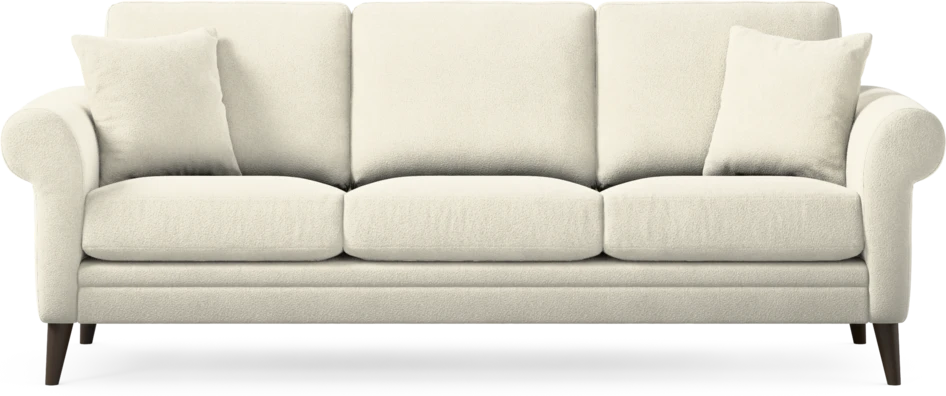Eden - 3-sits soffa - Vit