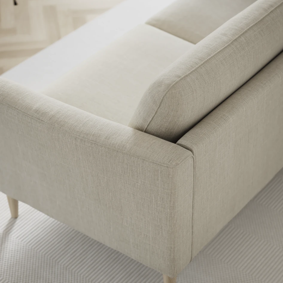 Bridge - 3-sits soffa med schäslong vänster och divan höger - Beige