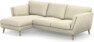 Madison Lux - 2-sits soffa med schäslong vänster - Vit