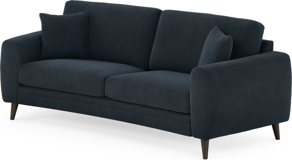 Eden - 2,5-sits soffa svängd - Blå