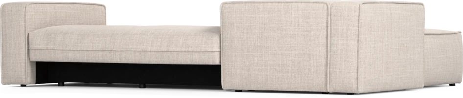 Ide - Bäddsoffa 3-sits med schäslong vänster - Beige