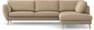 Madison Lux - 3-sits soffa med divan höger - Beige