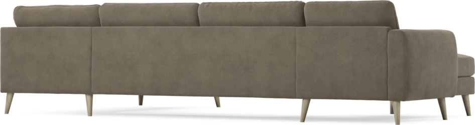 Bridge - 3-sits soffa med schäslong vänster och divan höger - Beige