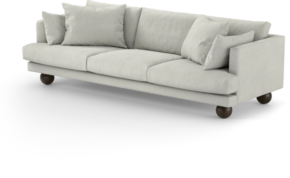 Harper - 4-sits soffa - Vit