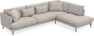 Harper - 3-sits soffa med divan höger - Grå