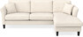 Eden - 2,5-sits soffa med schäslong - Beige