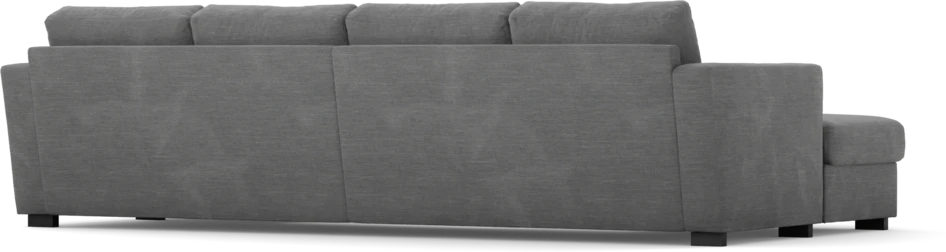 Friday - 2-sits soffa med två schäslonger - Grå