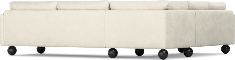 Madison Lux - Hörnsoffa 2+3-sits, hörn 1 - Vit