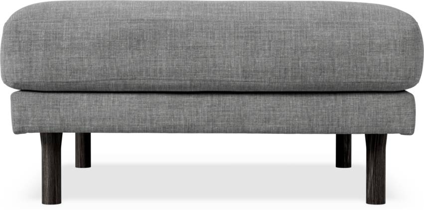 Willow - Fotpall, fast klädsel - Grå