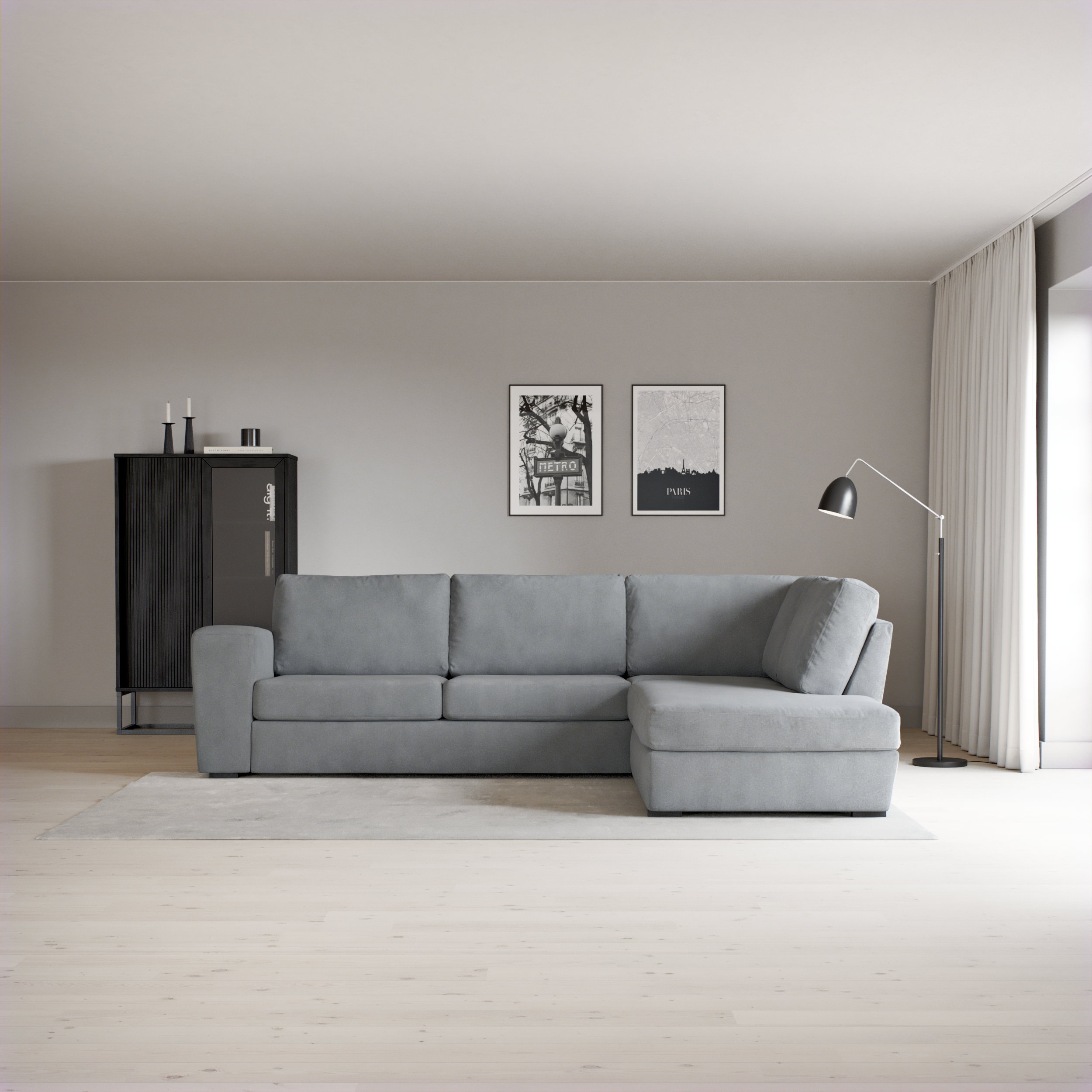 Friday - 2,5-sits soffa med divan höger - inspiration