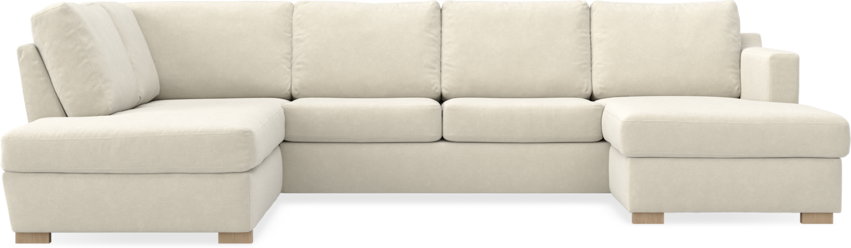 Friday - 3-sits soffa med divan vänster och schäslong höger - Beige