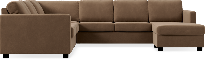Nevada - Hörnsoffa, 2+3-sits med schäslong höger - Beige