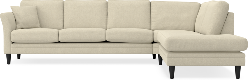 Eden - 3-sits soffa med divan - Beige