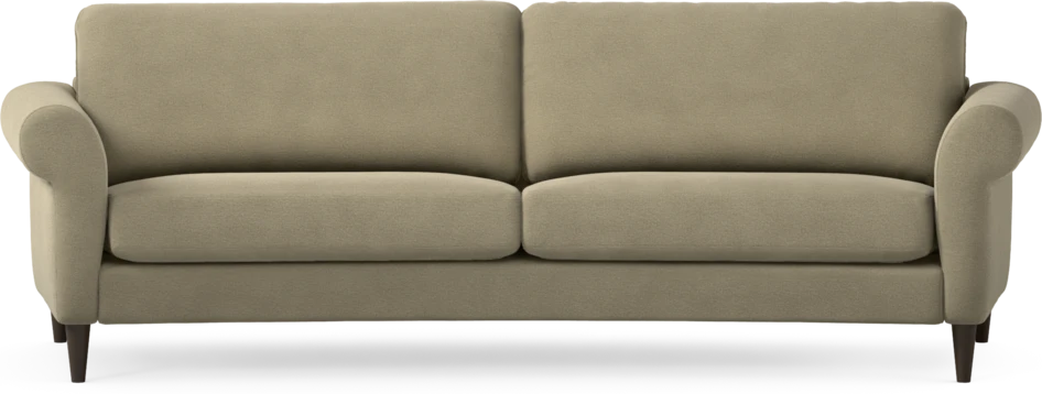 Bridge - 3-sits soffa svängd - Beige