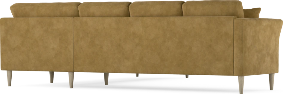 Eden - Hörnsoffa, 3+3-sits - Gul