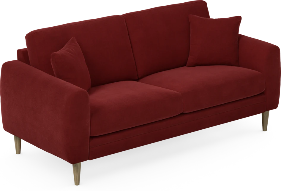 Eden - 2,5-sits soffa - Röd