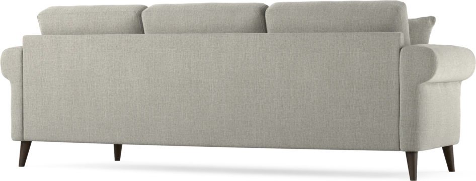 Eden - 3-sits soffa svängd - Grå
