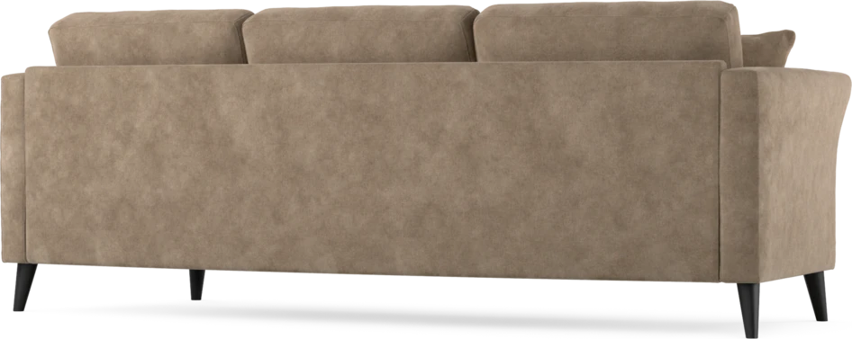 Eden - 3-sits soffa svängd - Beige