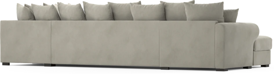 Town - 3-sits soffa med divan höger och schäslong vänster - Grå