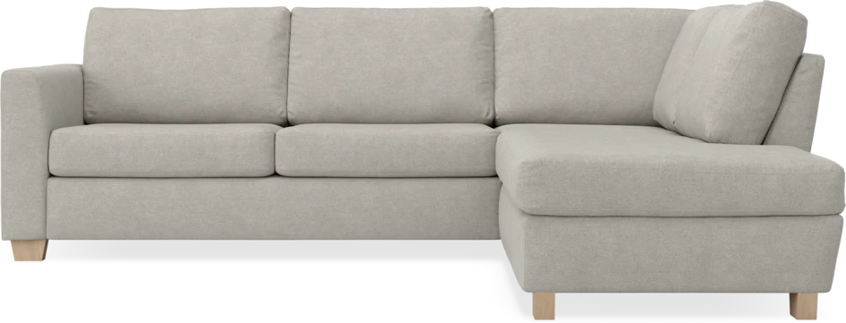 Friday - 2,5-sits soffa med divan höger - Beige
