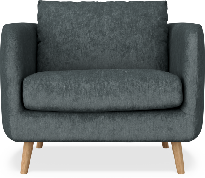 Madison Lux - Fåtölj, 70 cm - Grå