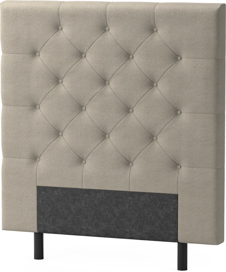 Delux Pikerad - Sänggavel, 90-210 cm - Beige