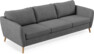 County - 3-sits soffa - Grå