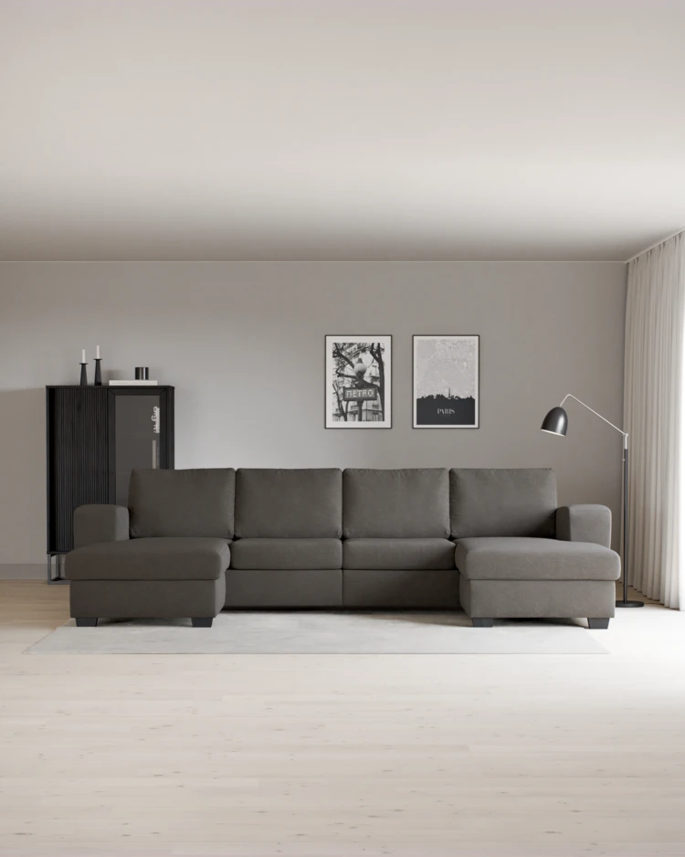 Friday - 2-sits soffa med två schäslonger - inspiration