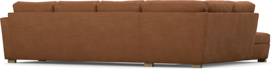 Friday - 3-sits soffa med divan vänster och schäslong höger - Orange