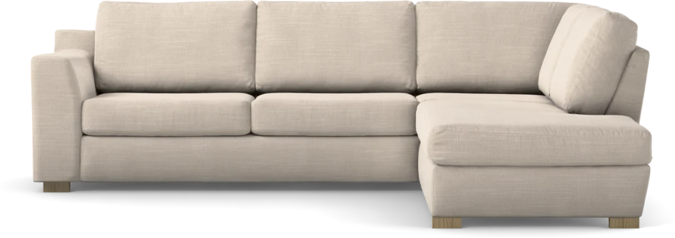 Friday - 2,5-sits soffa med divan höger - Beige