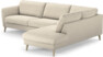 Bridge - 3-sits soffa med divan höger - Beige