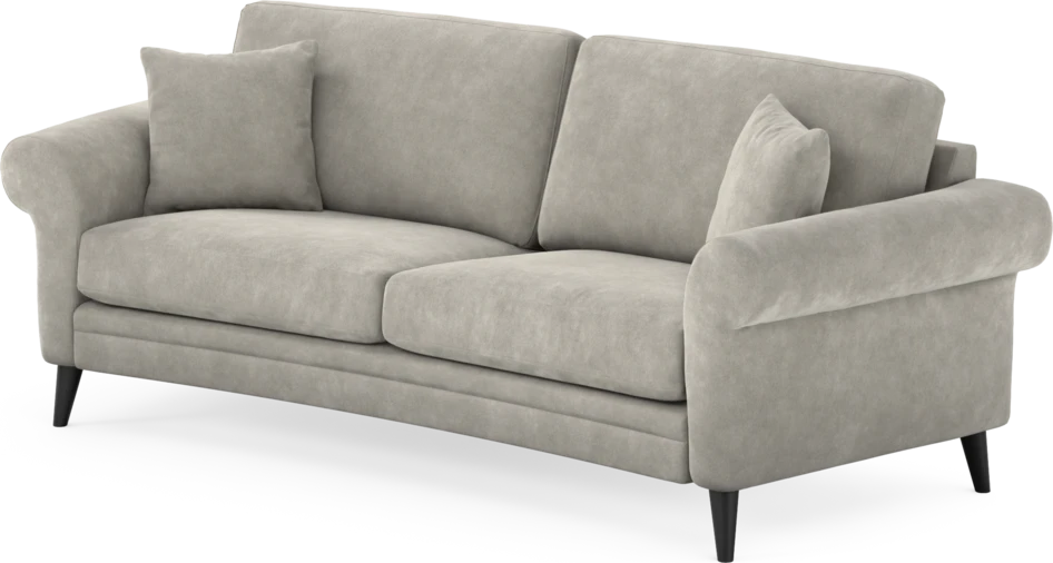 Eden - 2,5-sits soffa svängd - Grå