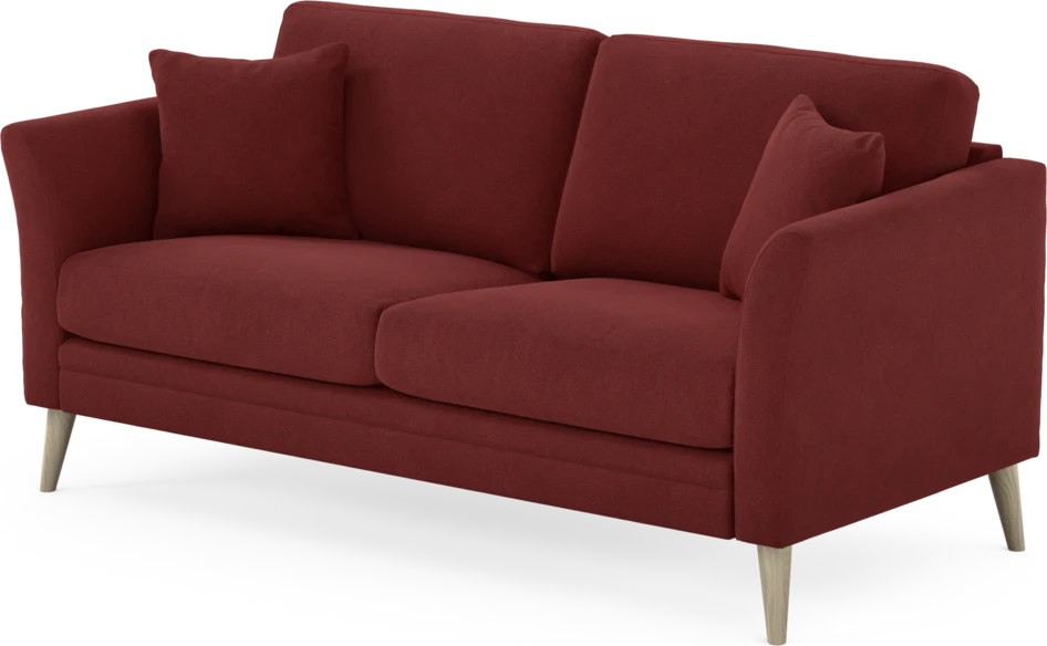 Eden - 2,5-sits soffa - Röd