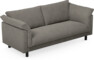 Cherrie - 2,5-sits soffa, hel dyna, fast klädsel - Grå
