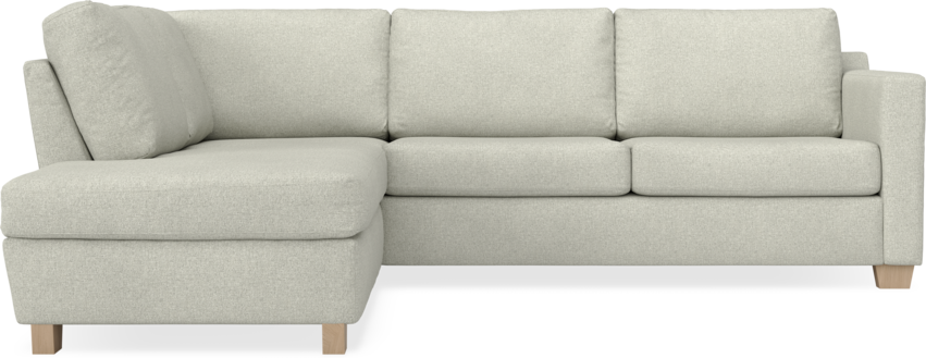 Friday - 2,5-sits soffa med divan vänster - Beige
