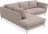 Madison - 2-sits soffa med divan vänster - Beige