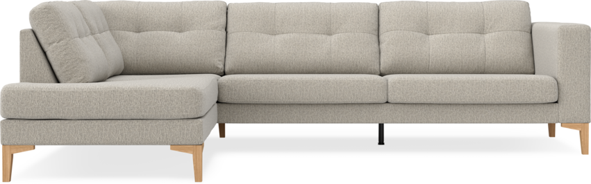 Rio - 3-sits soffa med divan vänster - Beige
