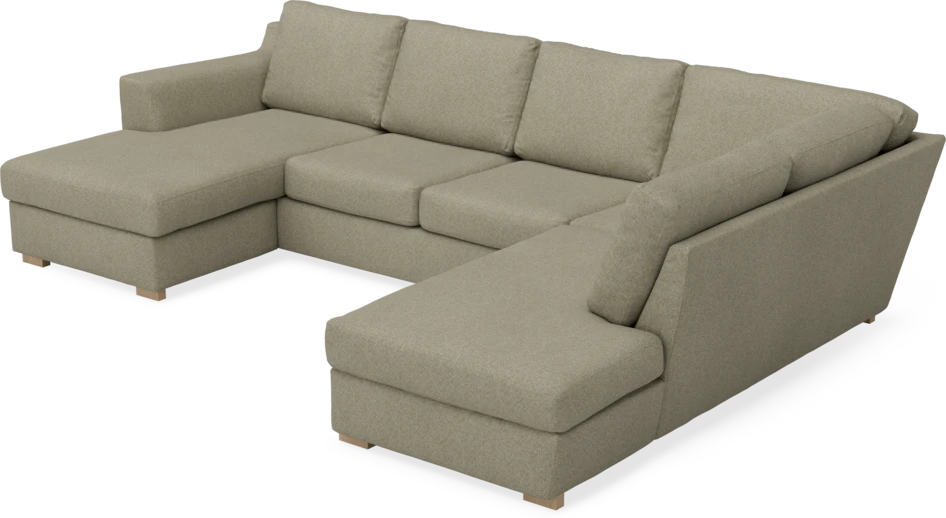 Friday - 3-sits soffa med schäslong vänster och divan höger - Beige