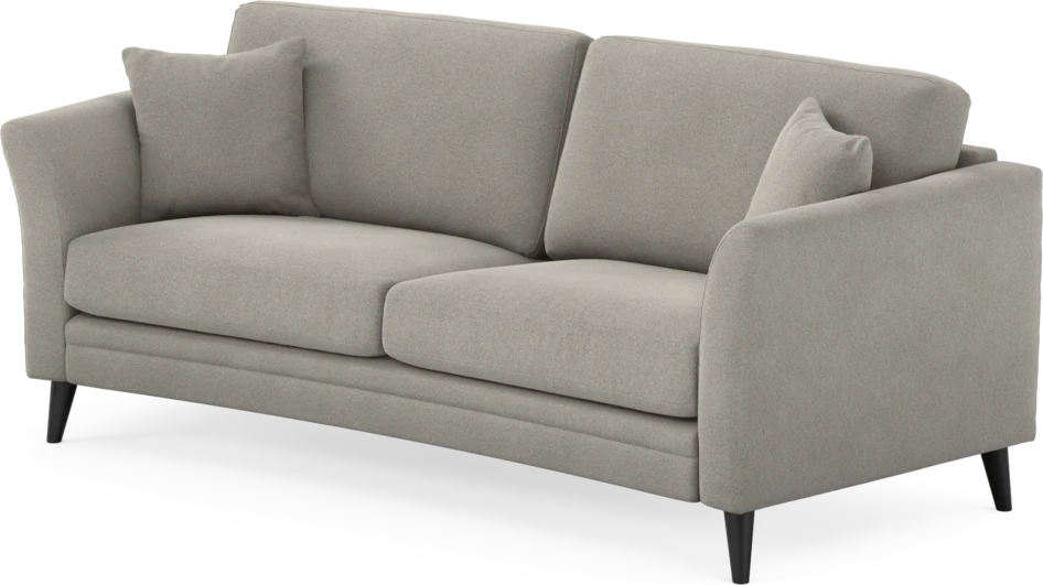 Eden - 2,5-sits soffa svängd - Grå