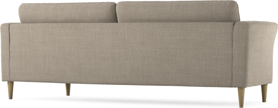 Bridge - 3-sits soffa svängd - Beige