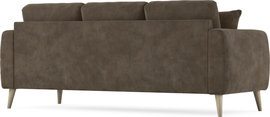 Eden - 3-sits soffa - Brun