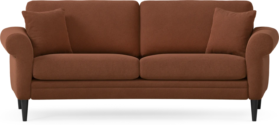 Eden - 2,5-sits soffa svängd - Orange