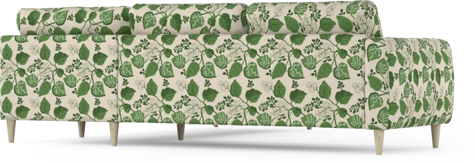 Bridge - Hörnsoffa, 2+2-sits - Grön