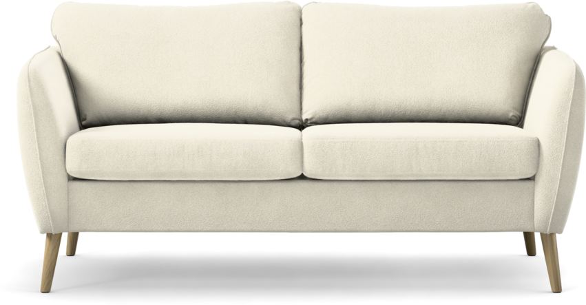 County - 2-sits soffa - Vit
