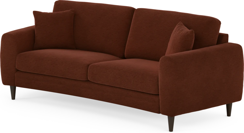 Eden - 2,5-sits soffa svängd - Orange