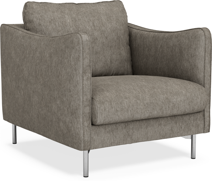 Madison Lux - Fåtölj, 70 cm - Grå