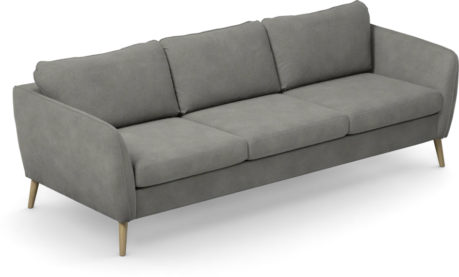 County - 3-sits soffa - Grå