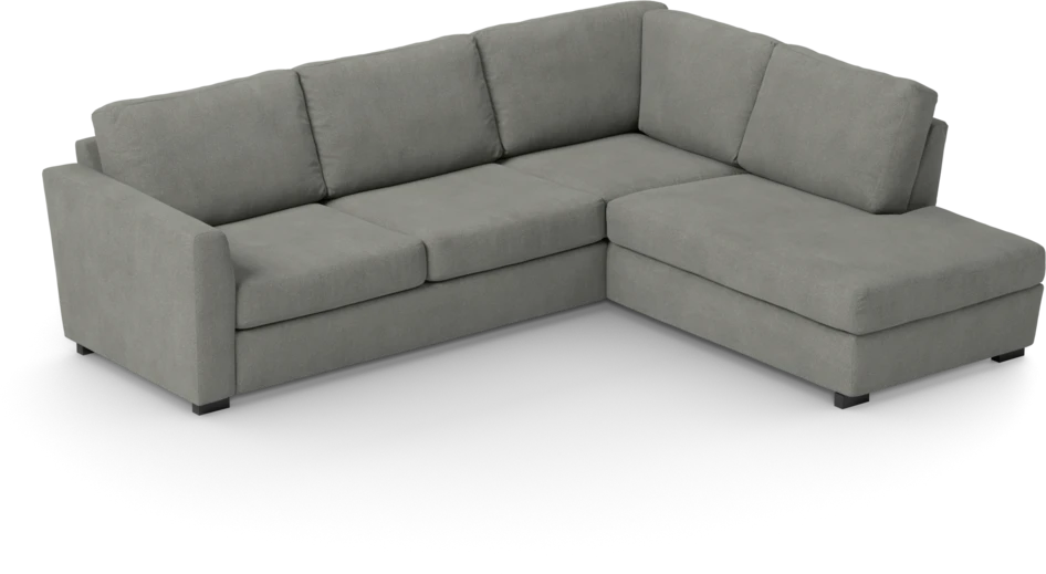 Friday - 2,5-sits soffa med divan höger - Grå